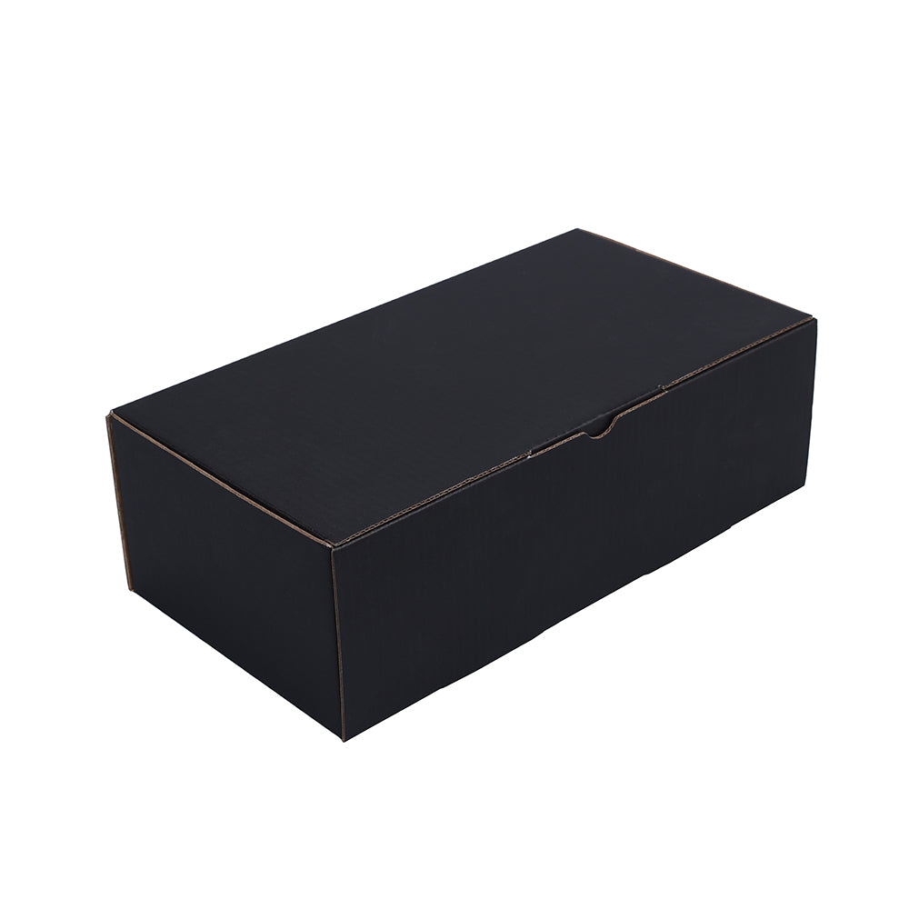 240 x 125 x 75mm Die cut Black Mailing Box B52