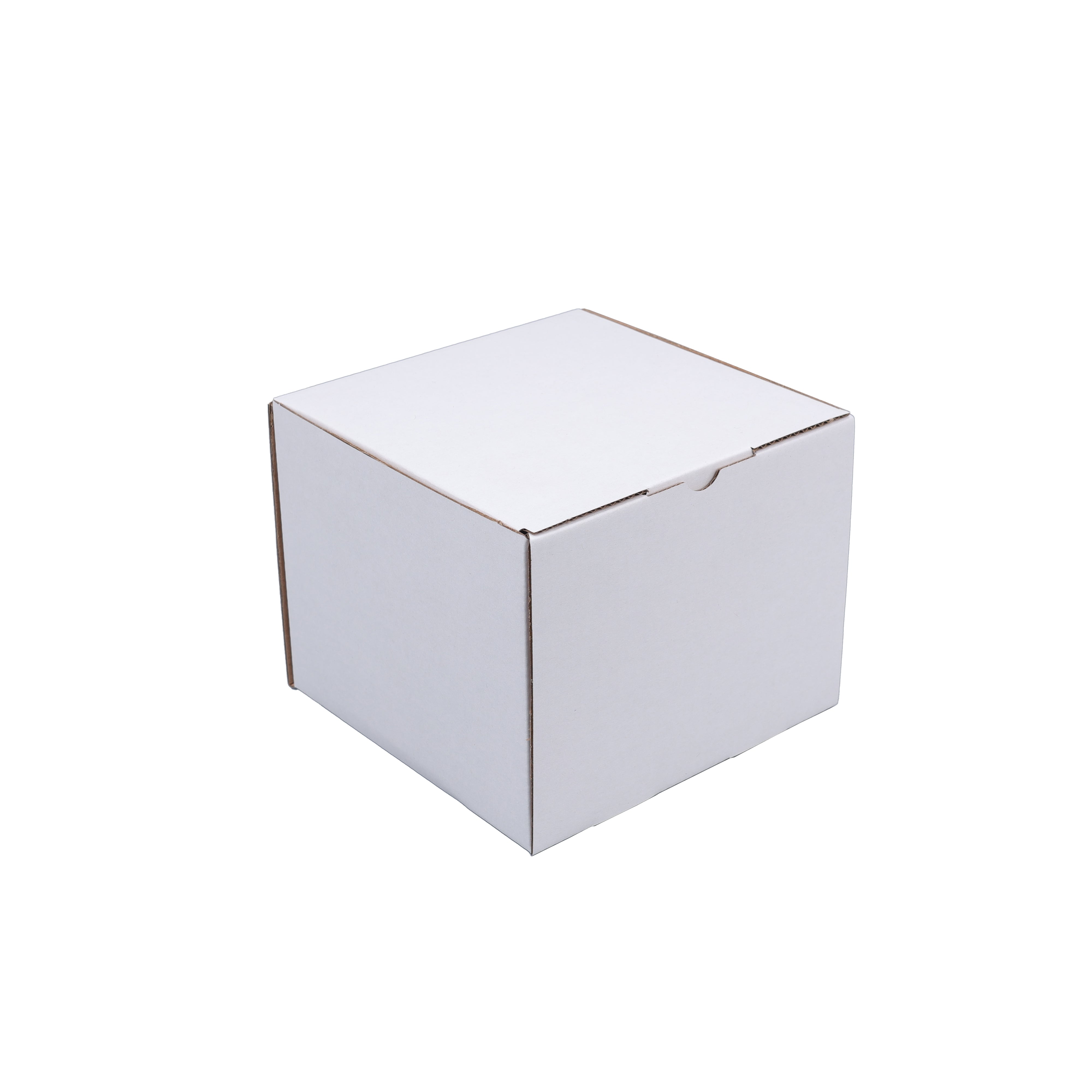 Die cut Mailing Box 140 x 140 x 115mm White B112