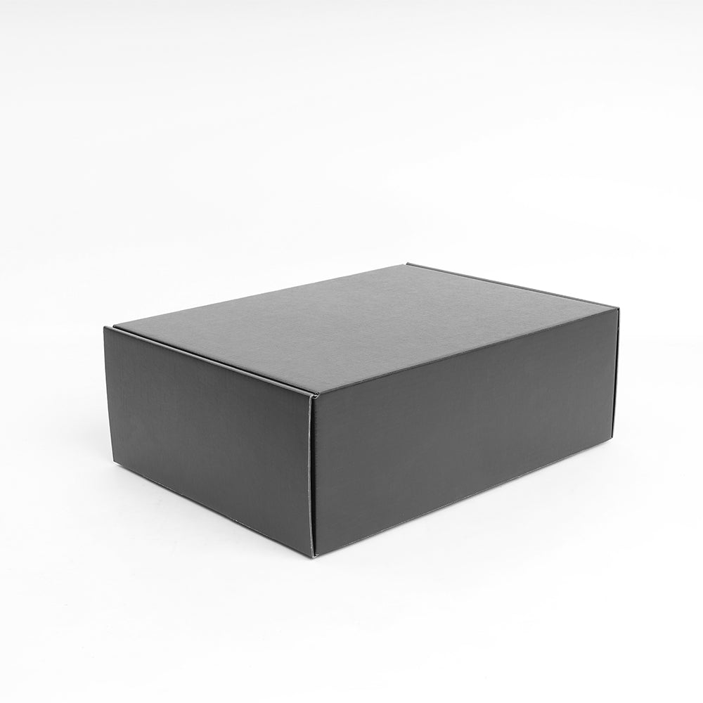 A4 Premium Tuck Full Black Mailing Box 310 x 230 x 105mm B196