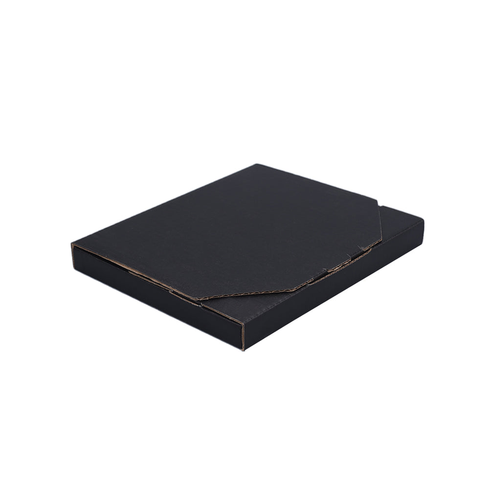 152 x 132 x 16mm Black Superflat Mailing Box Letter Gauge Mailer B280