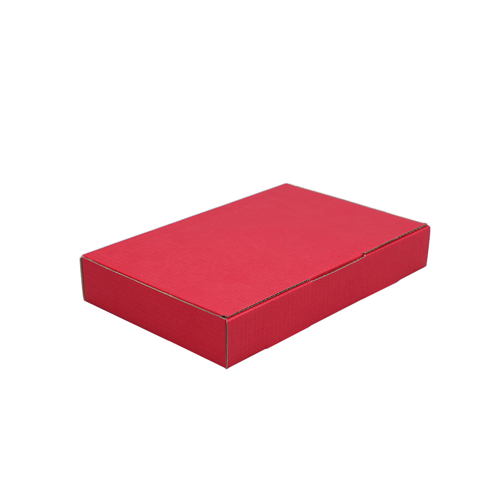 220 x 145 x 35mm Die cut Red Mailing Box B171