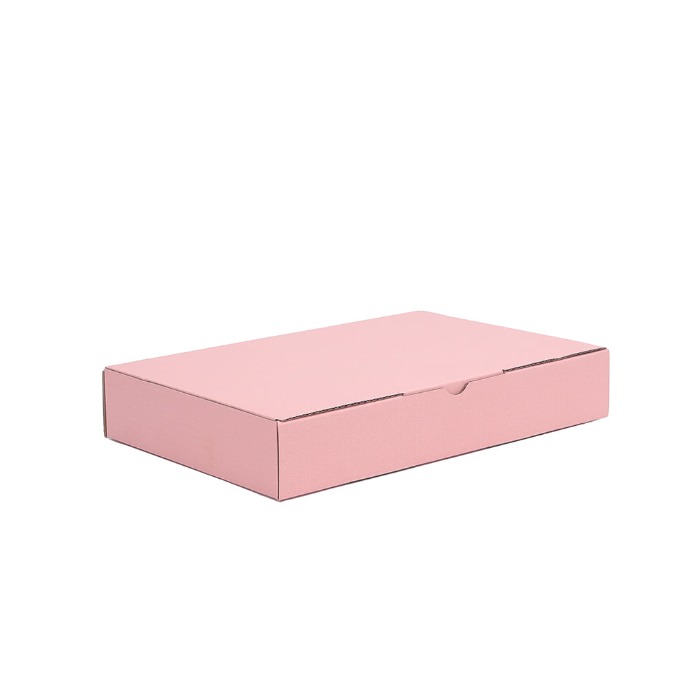 220 x 145 x 35mm Die cut Rose Pink Mailing Box B286
