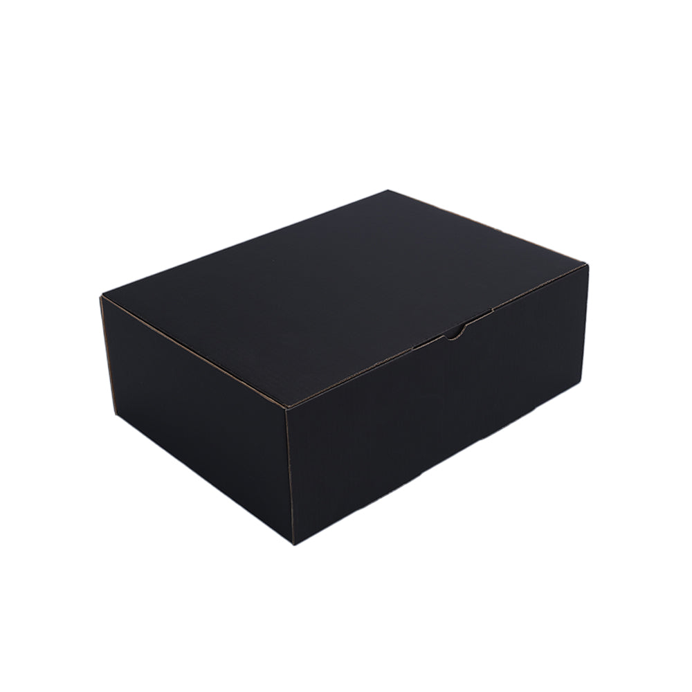 270 x 200 x 95mm Die cut Black Mailing Box B162