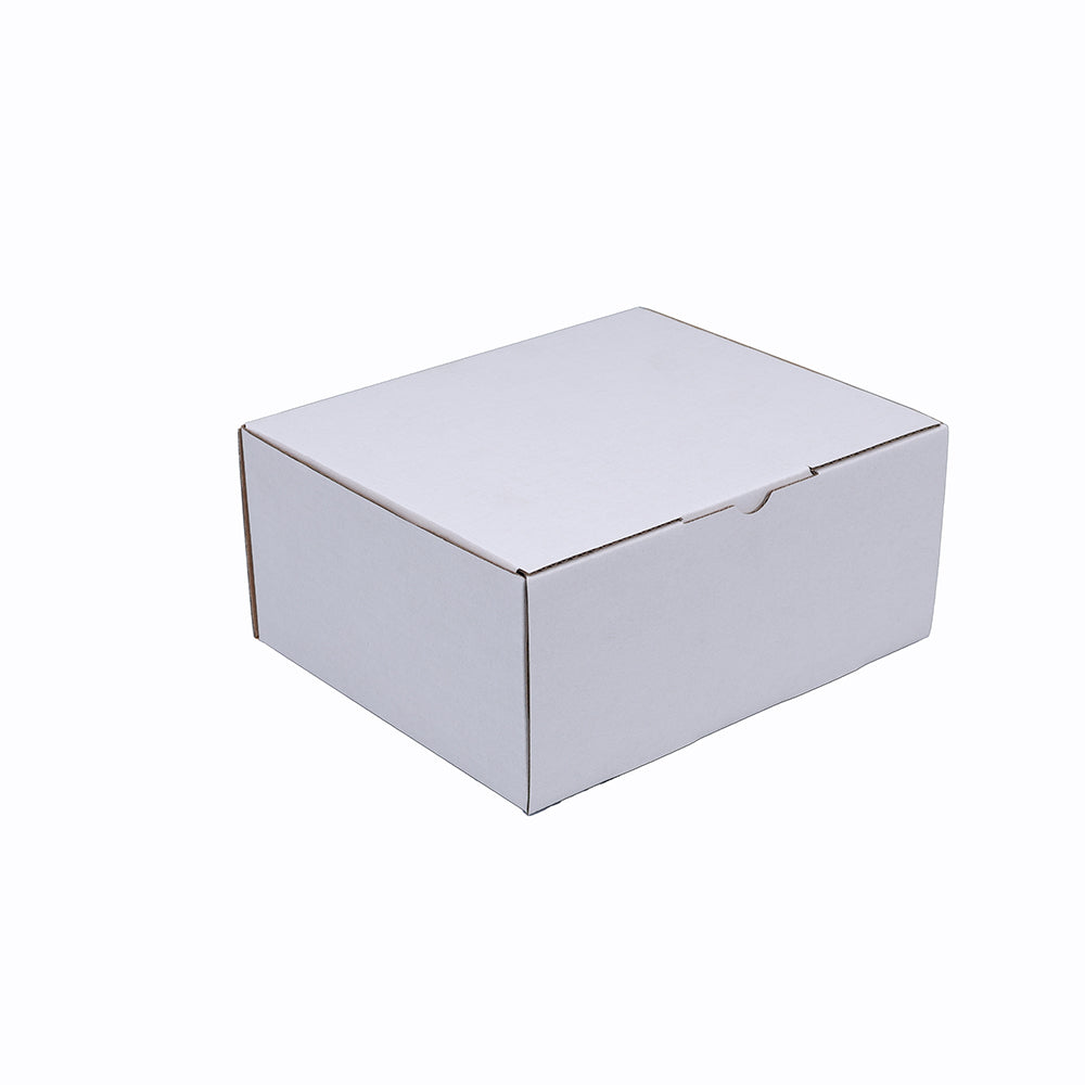 180 x 150 x 80mm Die cut White Mailing Box B247
