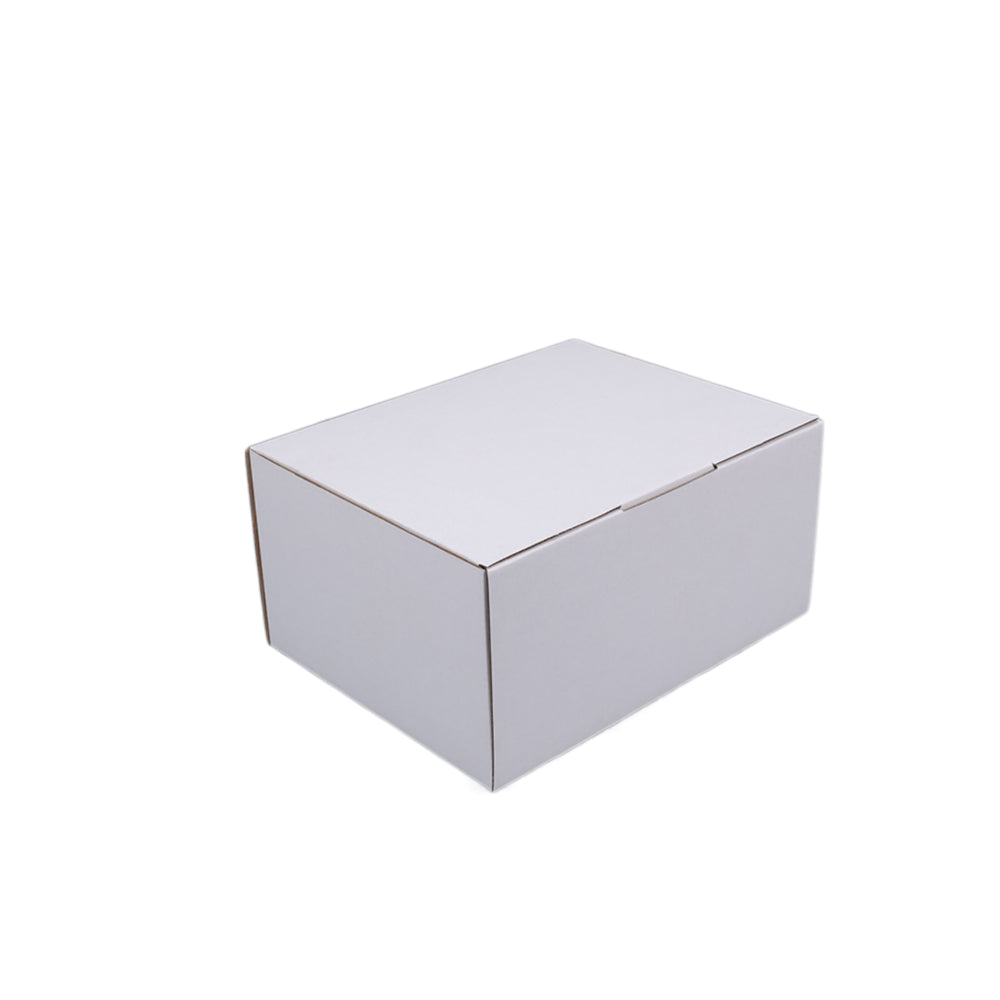 240 x 190 x 120mm Die cut White Mailing Box B275
