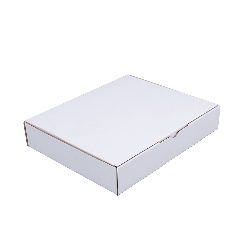 200 x 165 x 35mm Die cut White Mailing Box B39