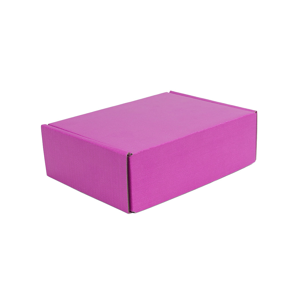 174 x 128 x 53mm Premium Tuck Full Purple Postal Box B265