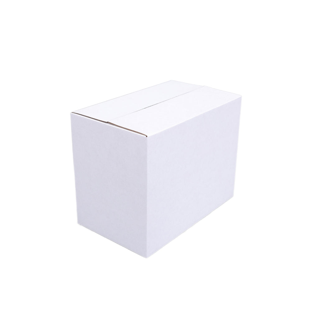 245 x 148 x 190mm Regular White Shipping Carton B205