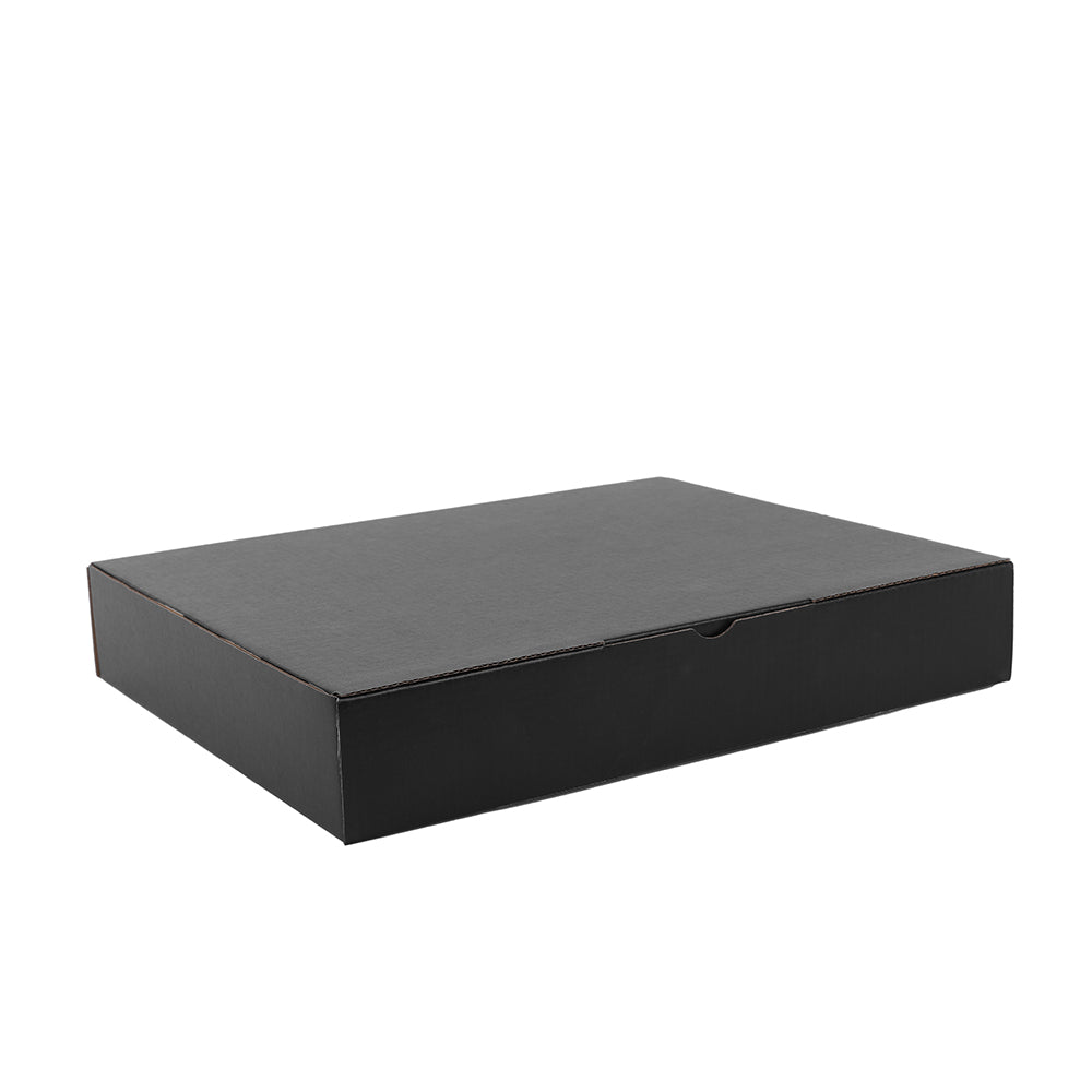 310 x 250 x 50mm A4 Die cut Black Mailing Box B383