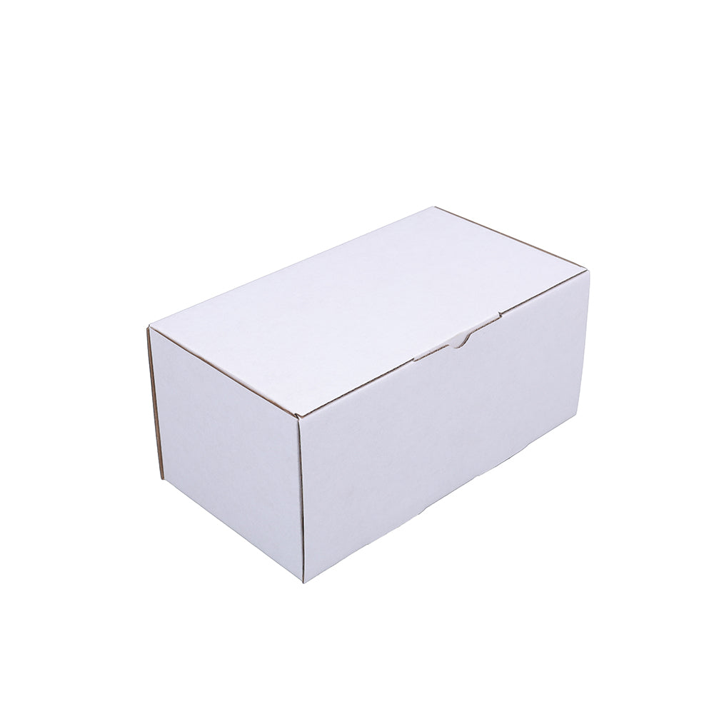 220 x 120 x 100mm Die cut White Mailing Box B255