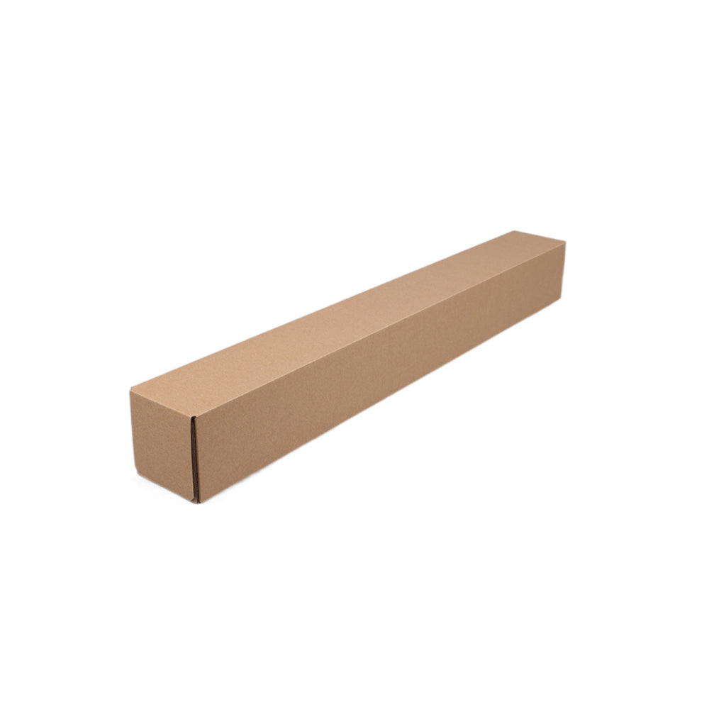 80 x 80 x 660mm Long Tube Brown Mailing Box B32