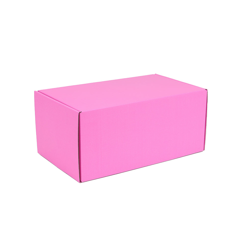 270 x 160 x 120mm Premium Tuck Full Hot Pink Mailing Box B264