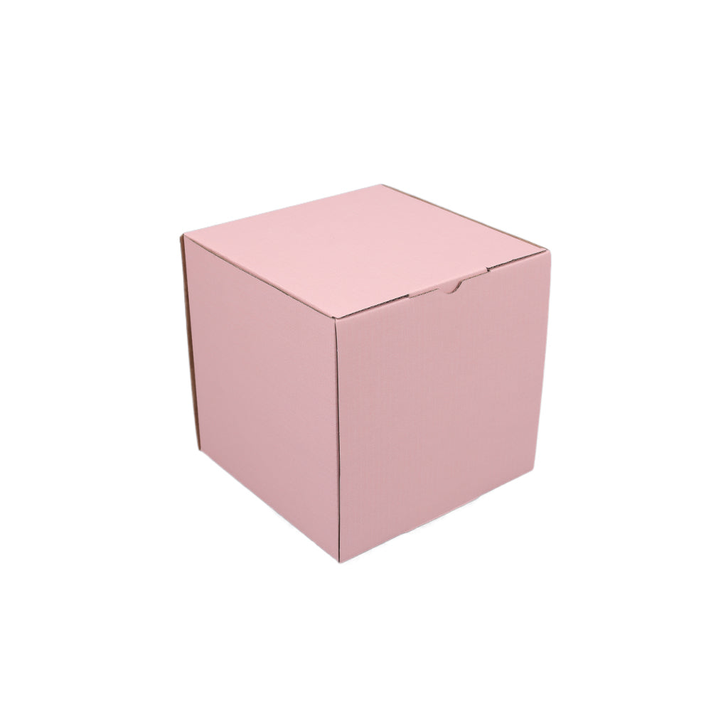 150 x 150 x 150mm Die Cut Rose Pink Mailing Box B327