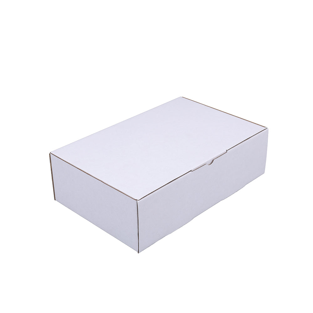 280 x 180 x 80mm Die cut White Mailing Box B252