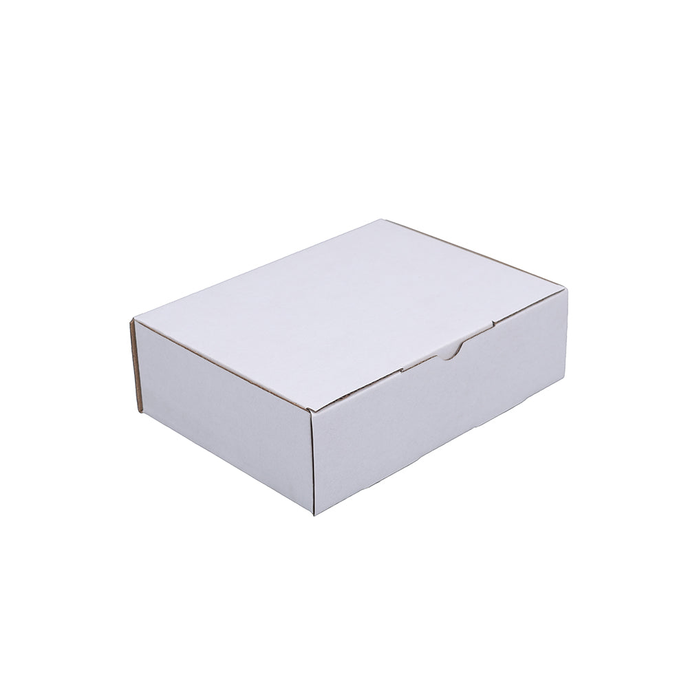 155 x 115 x 45mm Die-cut White Mailing Box B246