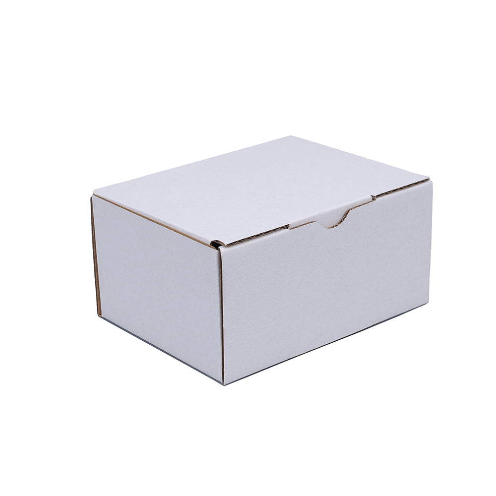 100 x 75 x 50mm Diecut Mailing Box White B110