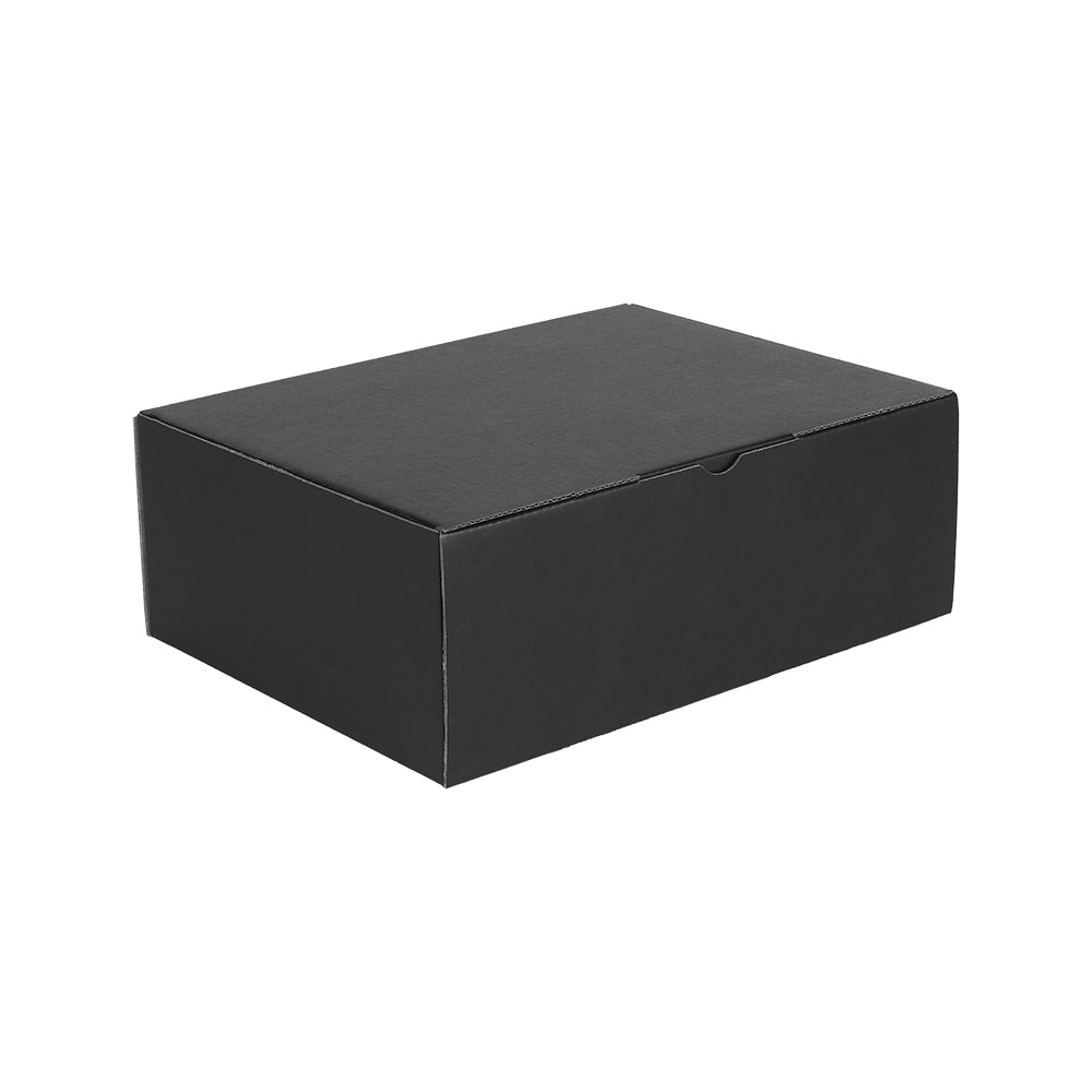 250 x 190 x 90mm Die cut Black Mailing Box B166