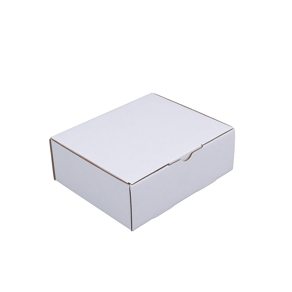 Die cut Mailing Box 145 x 120 x 50mm White B245