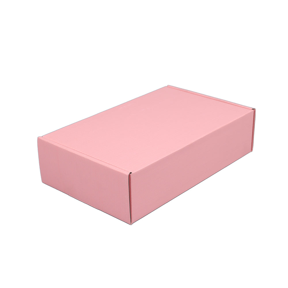 240 x 150 x 60mm Premium Tuck Full Rose Pink Mailing Box B358