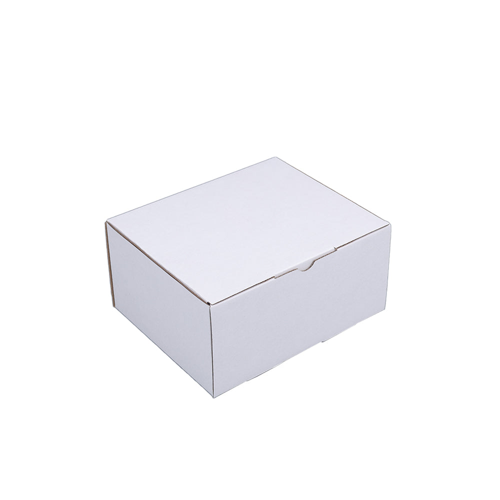 165 x 135 x 80mm Die cut White Mailing Box B218