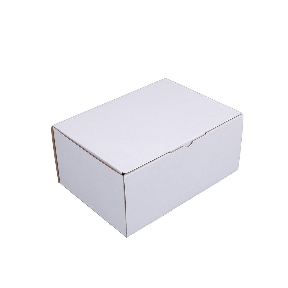 100pcs 220 x 160 x 100mm Diecut White Mailing Box B40