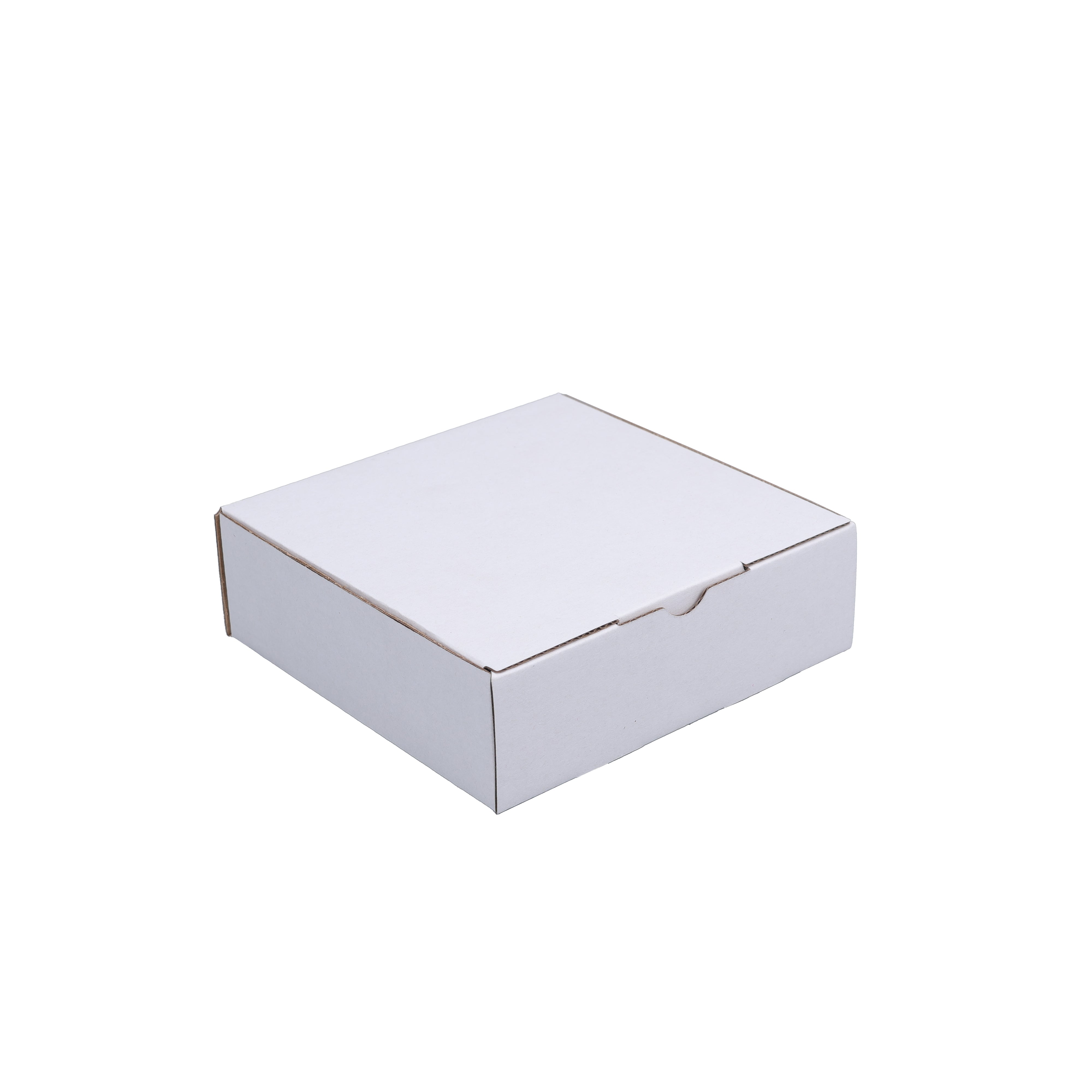 Mailing Box 130 x 130 x 40mm Die cut White B233