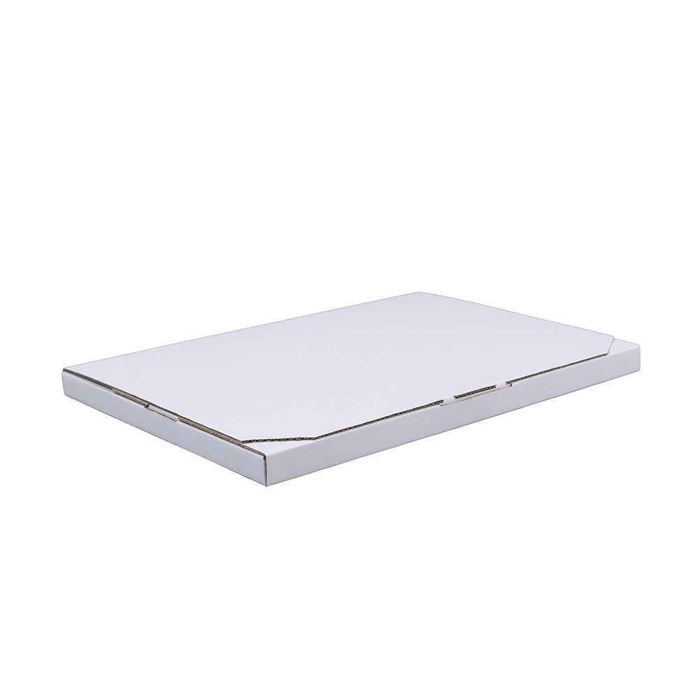 360 x 250 x 20mm B4 Superflat White Mailing Box B102