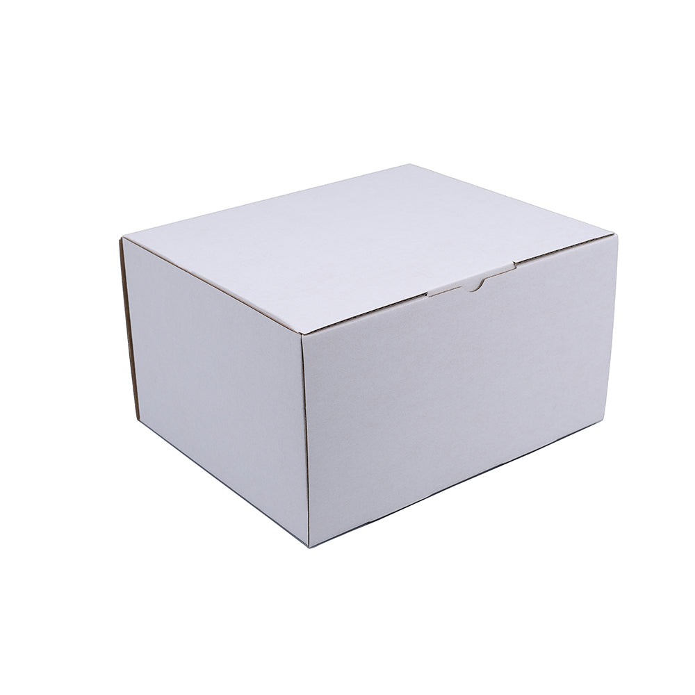 220 x 160 x 120mm A5 Die cut White Mailing Box B225