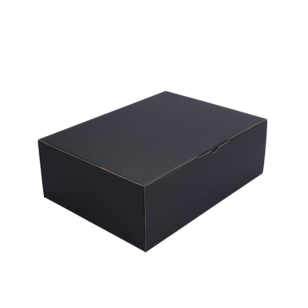 310 x 230 x 105mm A4 Die cut Double Black Mailing Box B237
