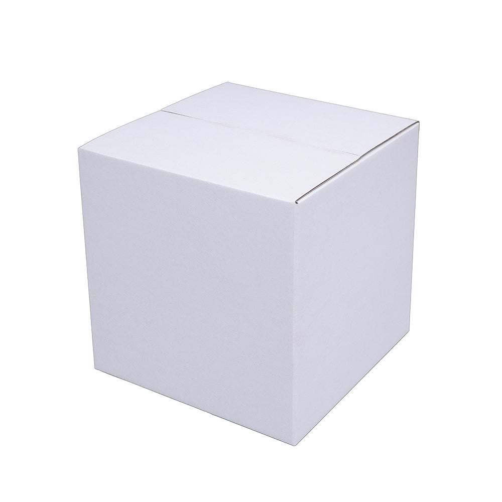 200 x 200 x 200mm Regular Slotted Mailing Box White B7