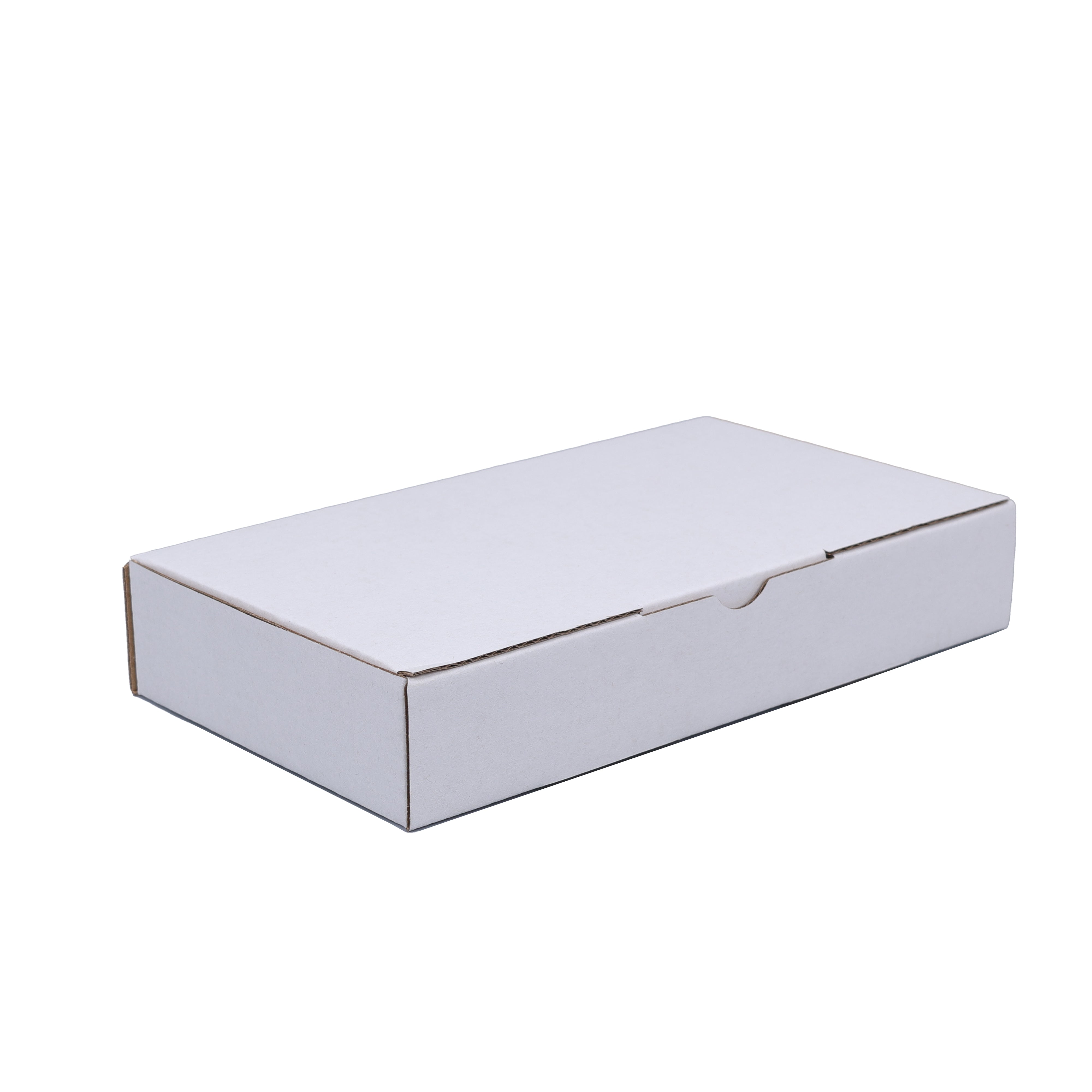 180 x 100 x 30mm Die cut White Mailing Box B127