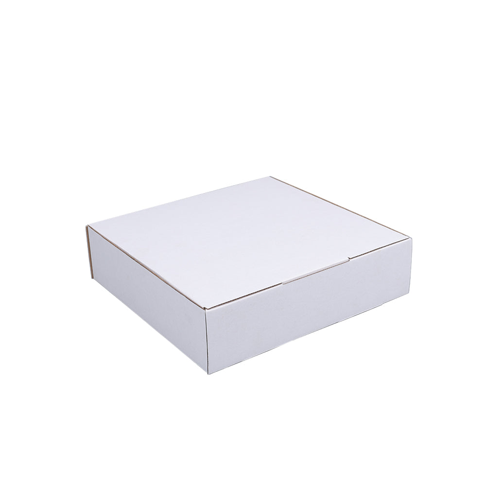 210 x 205 x 55mm Die cut White Mailing Box B249