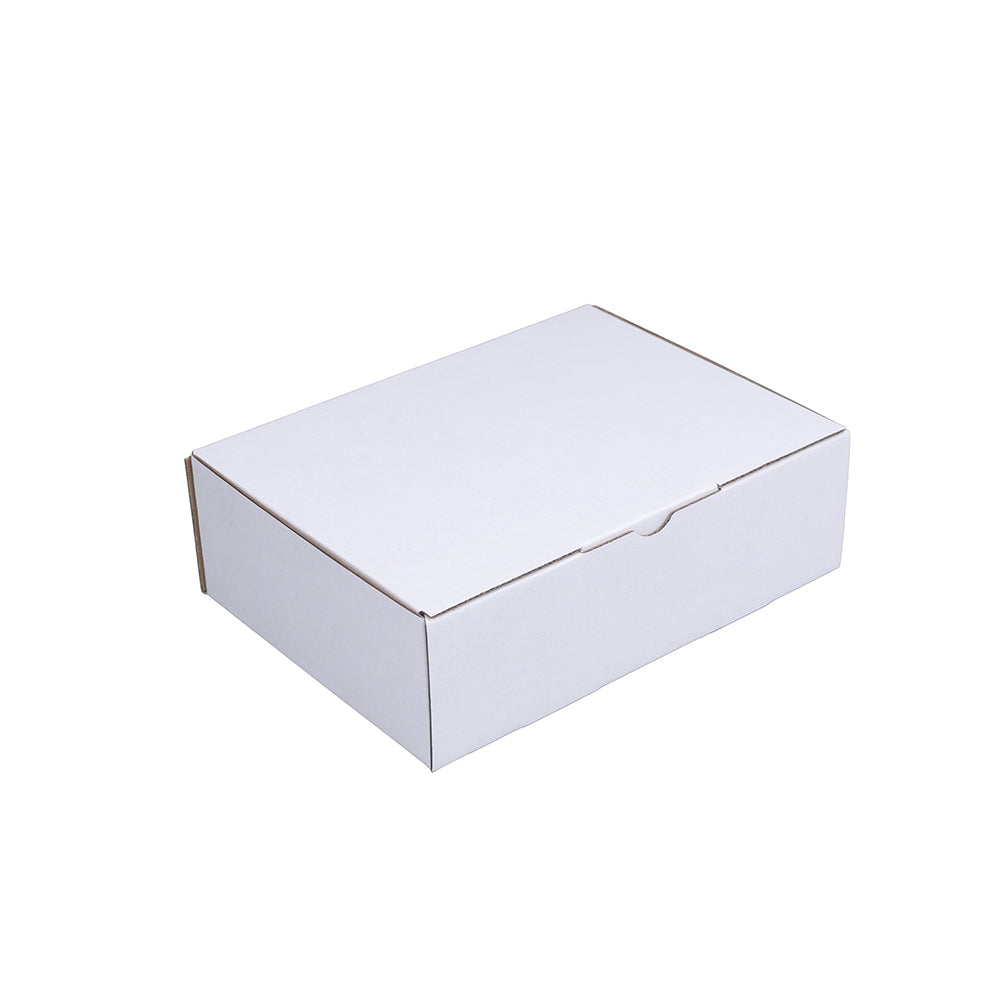 174 x 128 x 53mm Diecut Mailing Box White B17