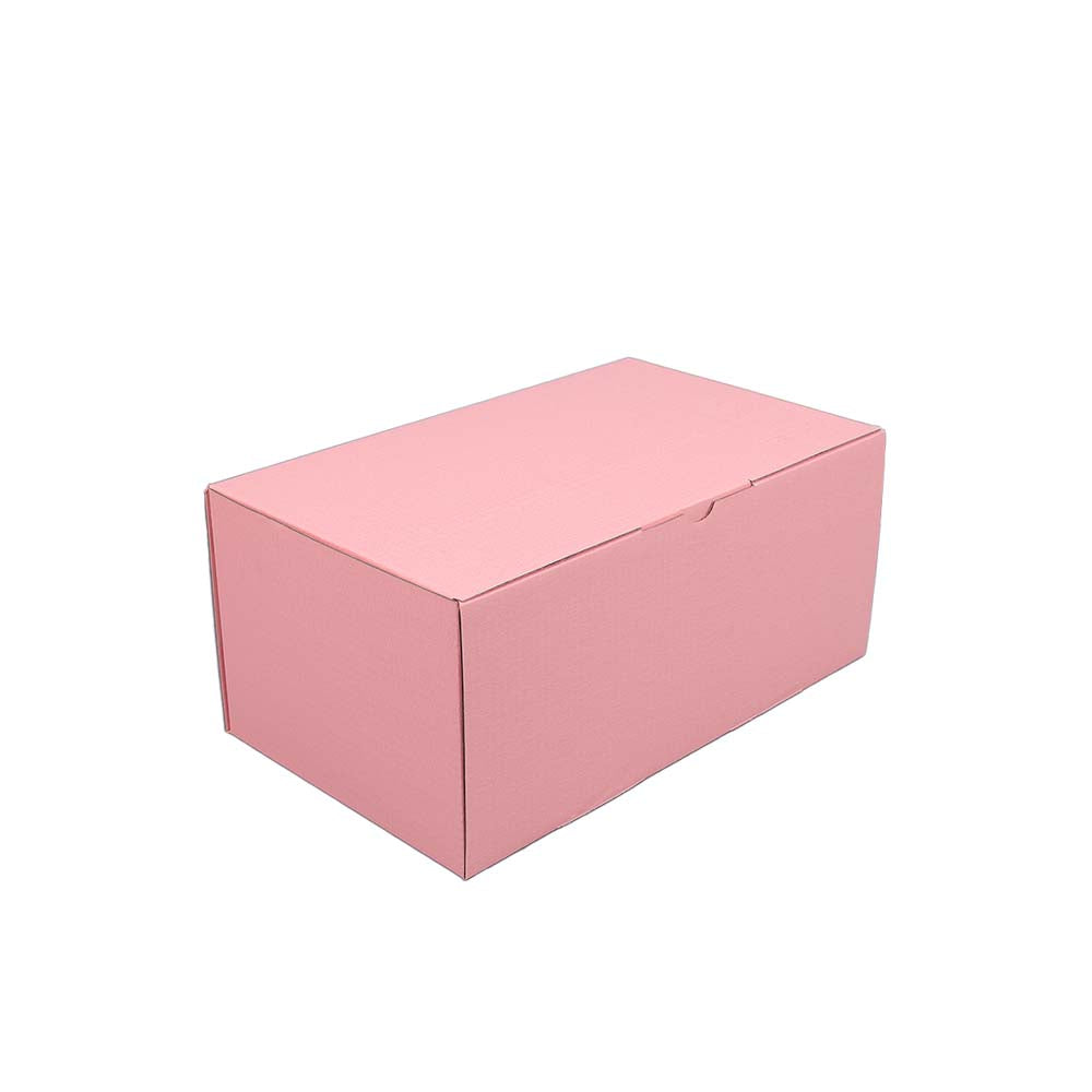 270 x 160 x 120mm Die cut Full Rose Pink Mailing Box B26