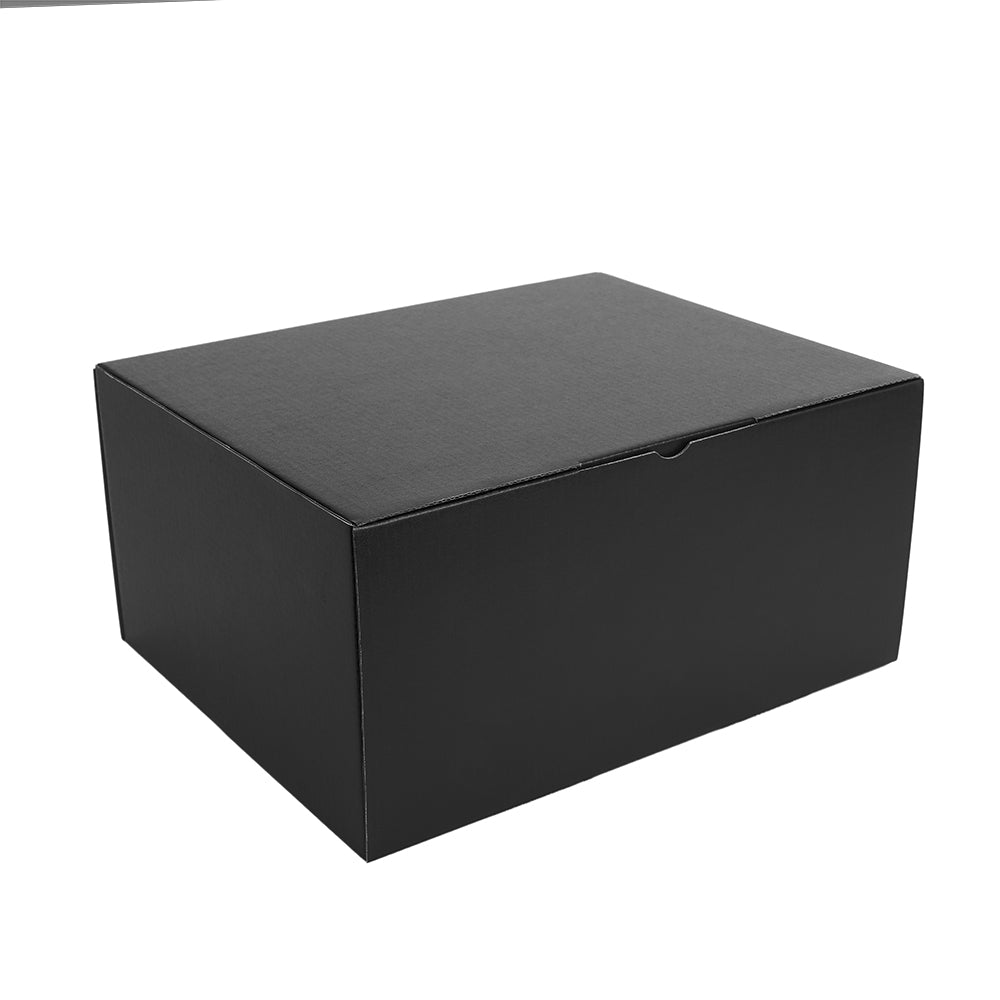 310 x 250 x 150mm A4 Die Cut Black Mailing Box B373