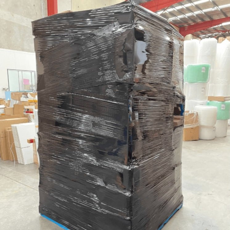 Black Stretch Film for Pallet Wrapping Hand Use 25U
