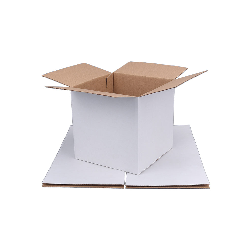 165 x 165 x 165mm Regular White Mailing Box B149