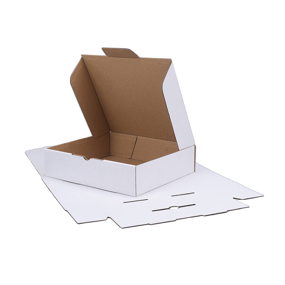 200 x 180 x 50mm Die cut White Mailing Box B248