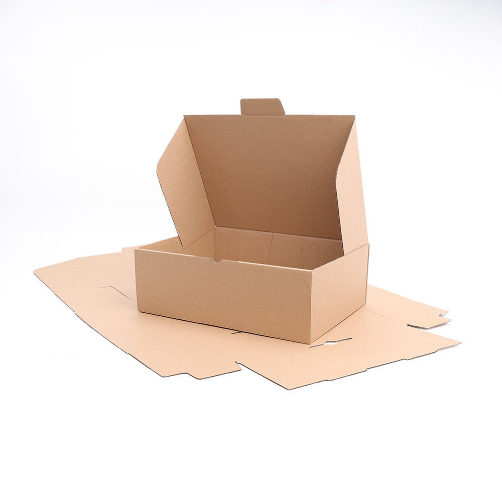 310 x 230 x 105mm A4 Die cut Brown Mailing Box B137