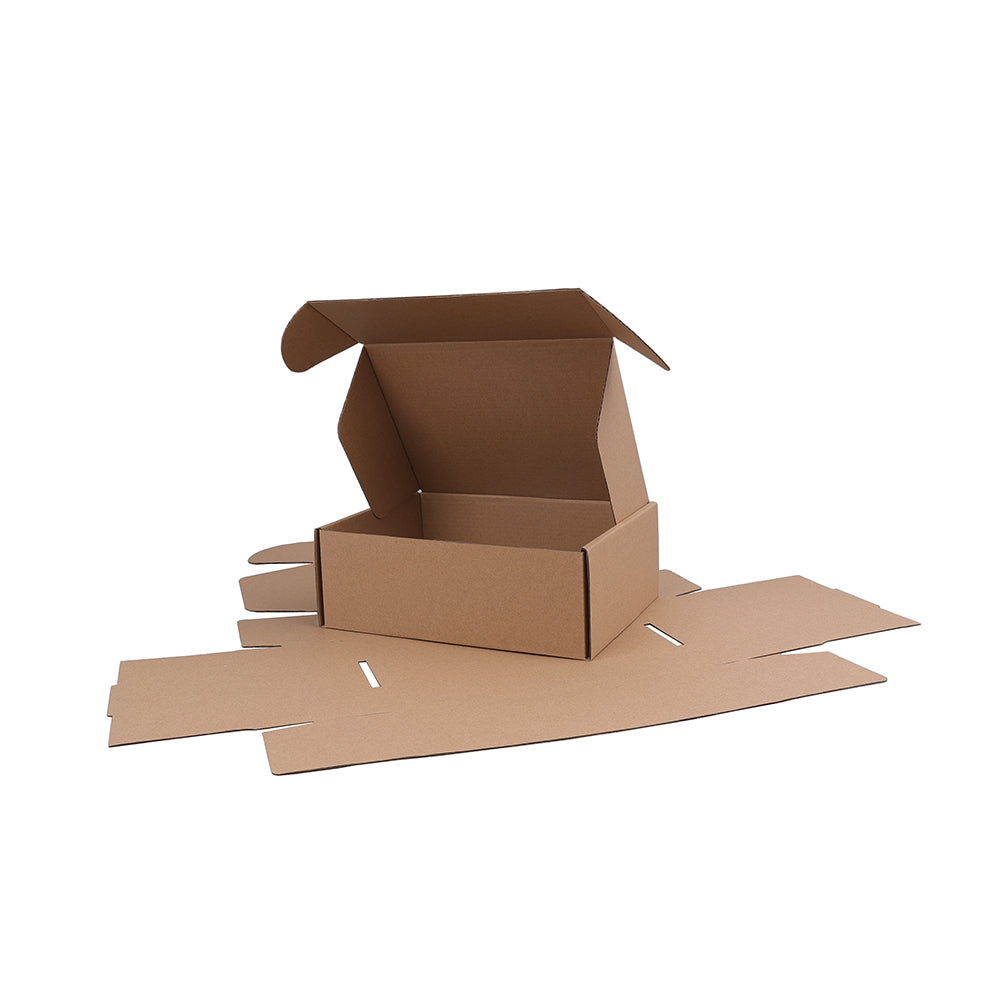 Premium 220 x 160 x 77mm A5 Tuck Brown Mailing Box B393