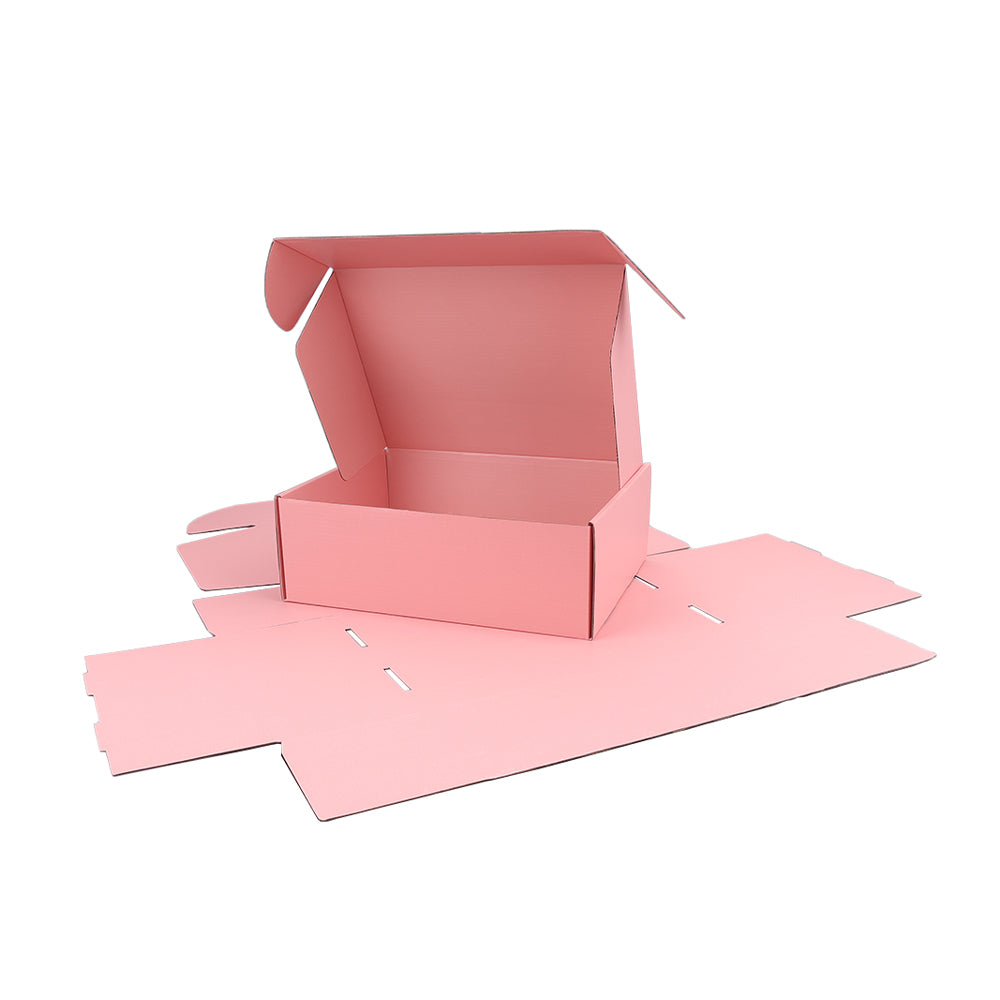 310 x 230 x 105mm A4 Premium Tuck Full Rose Pink Mailing Box B306