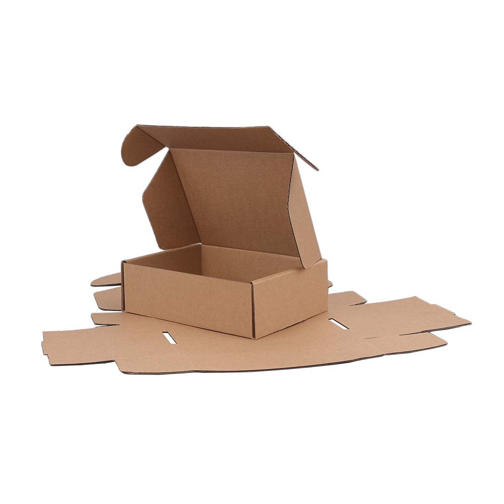 Heavy Duty 174 x 128 x 53mm Tuck Front Brown Mailing Box B399