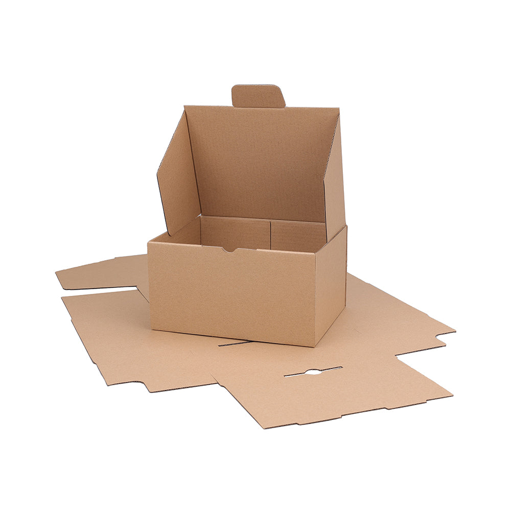 176 x 135 x 95mm Die cut Brown Mailing Box B302
