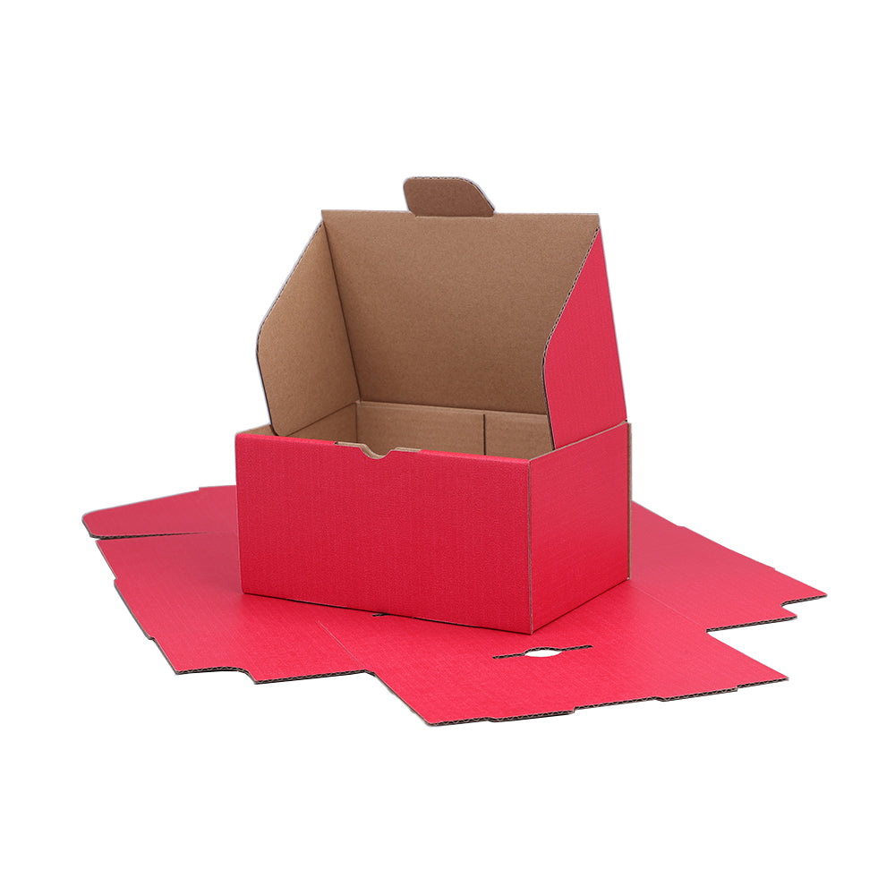 Red Mailing Box 150 x 100 x 75mm Die Cut B178