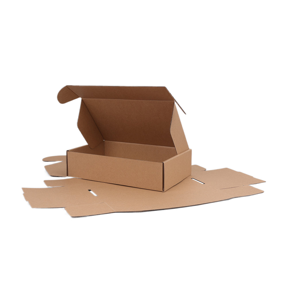 240 x 150 x 60mm Tuck Front Brown Mailing Box B342