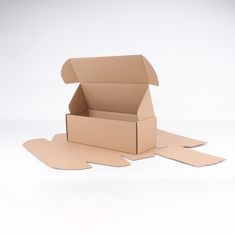290 x 110 x 95mm Tuck Front Brown Mailing Box B122