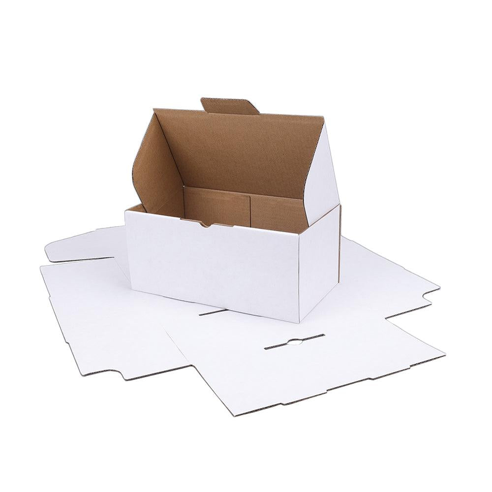 220 x 120 x 100mm Die cut White Mailing Box B255 x100pcs