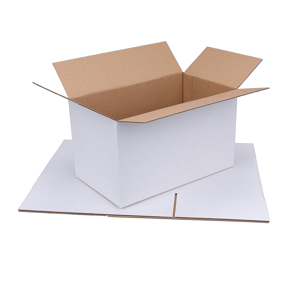 240 x 140 x 140mm Regular White Mailing Box B107