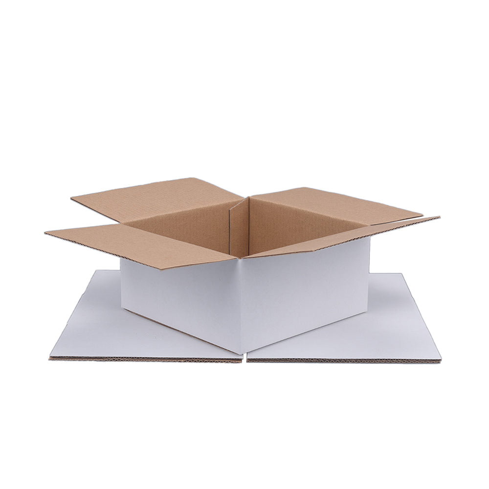 150 x 150 x 75mm Regular White Mailing Box B15
