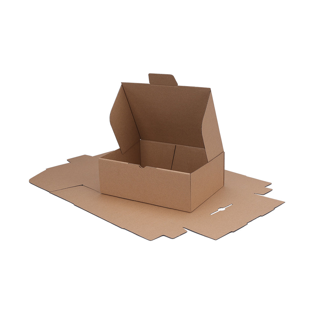 220 x 160 x 77mm A5 Die cut Brown Mailing Box B65